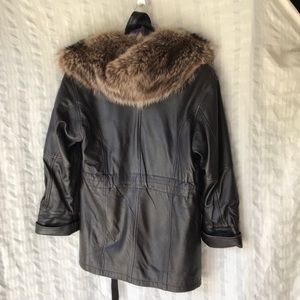 Genuine leather J.Percy for Marvin Richards jacket